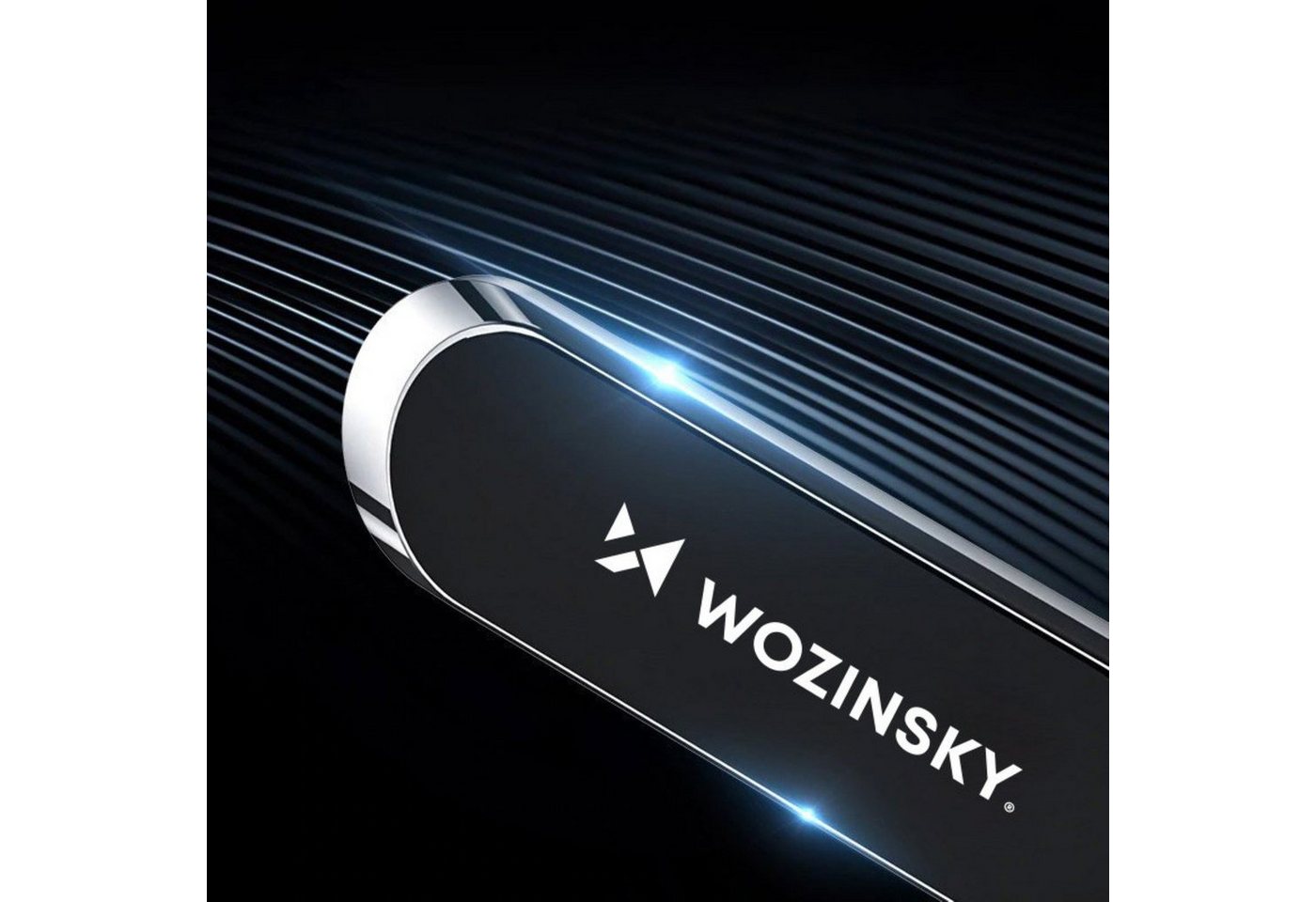 Wozinsky Handy-Halterung Magnetic Dashboard Mount Adhesive Schwarz, (1-tlg) – Bild 5 von 5