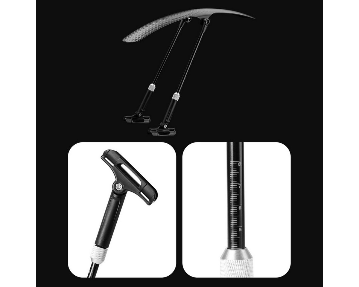 Wozinsky Schutzblech WBR-01, Verstellbar 28-32 cm, vorne/hinten montierbar – Bild 2 von 5