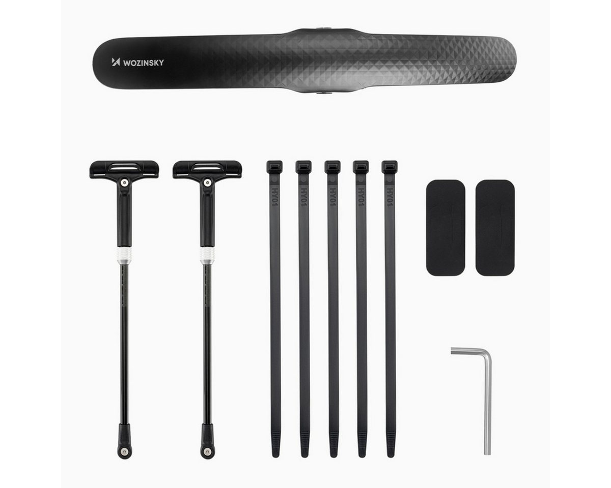 Wozinsky Schutzblech WBR-01, Verstellbar 28-32 cm, vorne/hinten montierbar – Bild 5 von 5