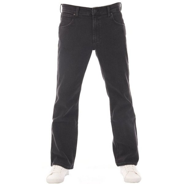 Wrangler Bootcut-Jeans Herren Jeanshose Jacksville Boot Cut Denim Hose mit Stretch