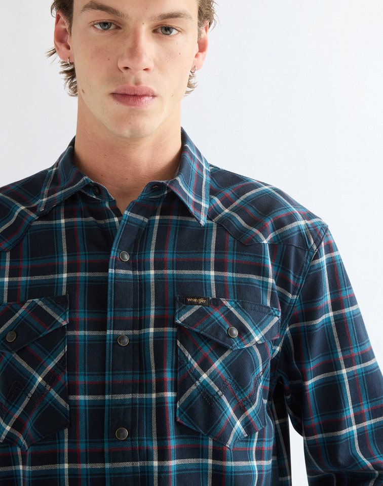 Wrangler Langarmhemd WESTERN SHIRT – Bild 4 von 5
