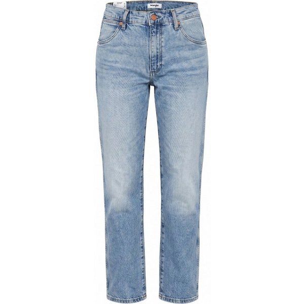 Wrangler Straight-Jeans reguläre, gerade Beinform - SUNSET FROSTY SILVER
