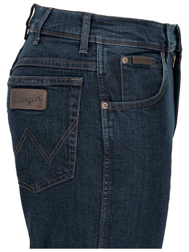 Wrangler Straight-Jeans Texas Authentic Straight Herren-Strechjeans 5-Pocket-Style – Bild 4 von 5