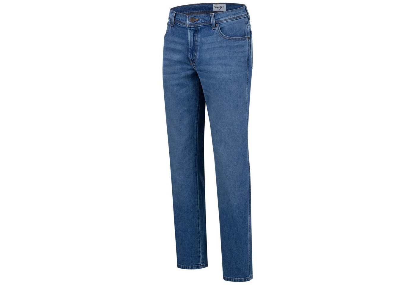 Wrangler Straight-Jeans Texas Authentic Straight Herren-Strechjeans 5-Pocket-Style – Bild 2 von 5