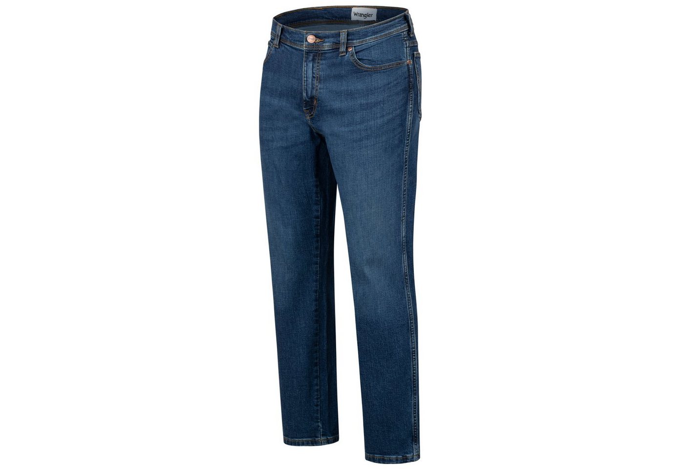 Wrangler Straight-Jeans Texas Authentic Straight Herren-Strechjeans 5-Pocket-Style – Bild 2 von 5