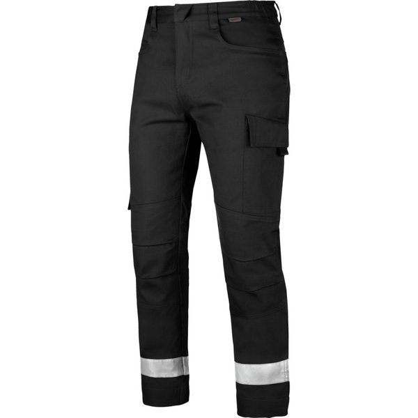 Würth MODYF Arbeitsbundhose Star CP Reflex solide Bundhose für Herren Robuste, Arbeitshose mit reflektierende Streifen