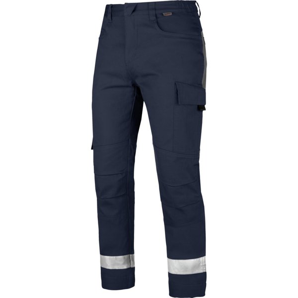 Würth MODYF Arbeitsbundhose Star CP Reflex solide Bundhose für Herren Robuste, Arbeitshose mit reflektierende Streifen