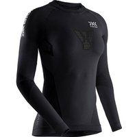 X-BIONIC Damen ® INVENT 4.0 RUNNING SHIRT LG SL WMN, Größe XL in Schwarz