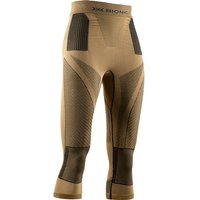 X-BIONIC Damen Unterhose ® RADIACTOR 4.0 PANTS 3/4 WMN, Größe XL in Braun