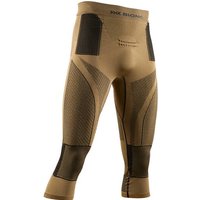 X-BIONIC Herren Unterhose ® RADIACTOR 4.0 PANTS 3/4 MEN, Größe M in Braun