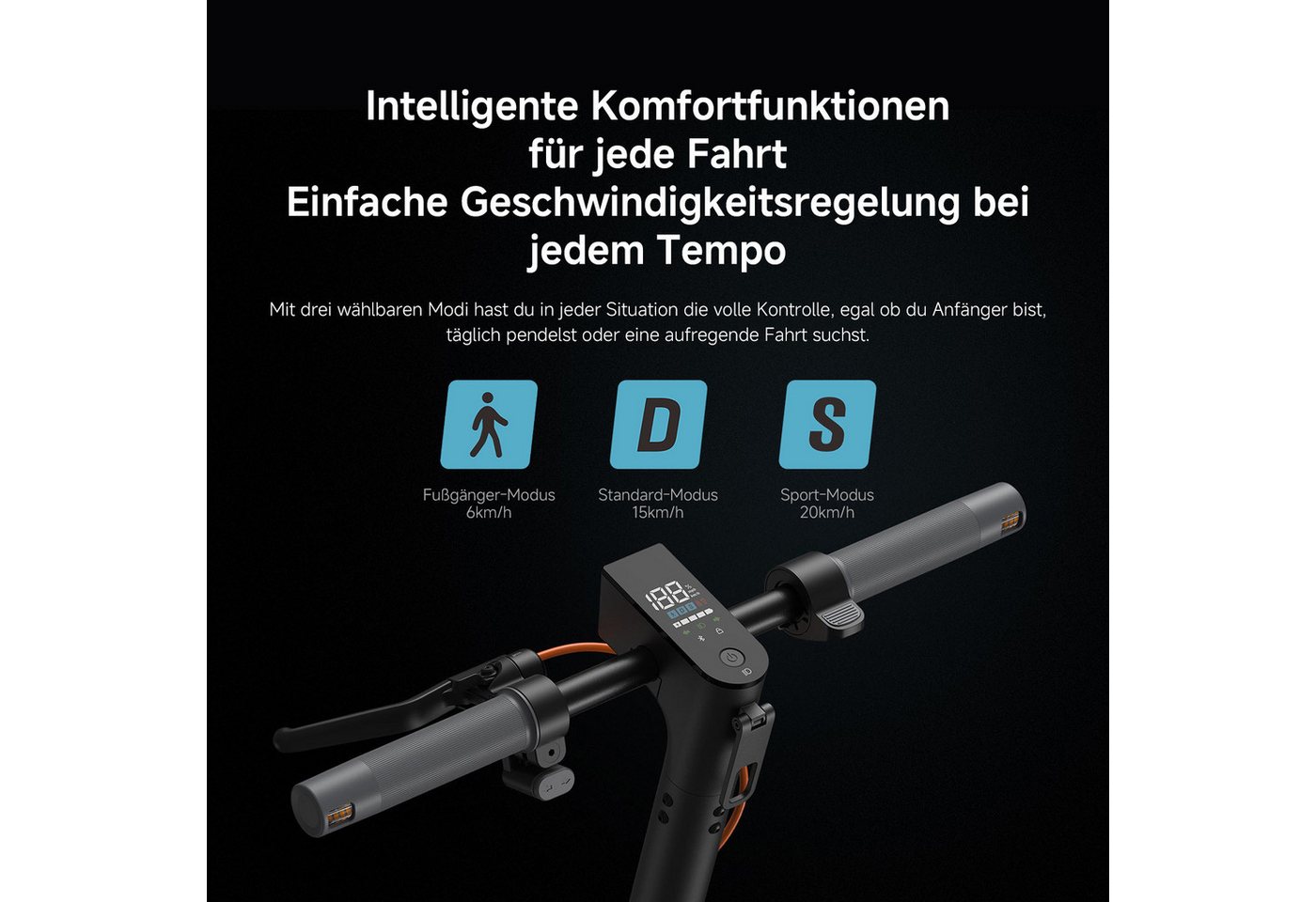 Xiaomi E-Scooter Electric Scooter 6 Lite DE, 20 km/h – Bild 5 von 5