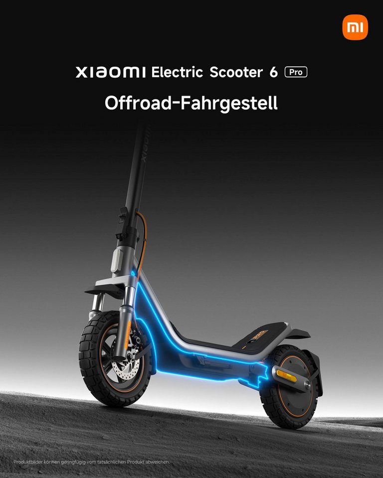 Xiaomi E-Scooter Electric Scooter 6 Pro DE, 20 km/h – Bild 2 von 5