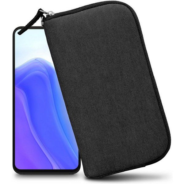 XiRRiX Handytasche für Smartphone - universal Handyhülle mit Handschlaufe (kompatibel mit z.B. Iphone 15 Pro Max, 16 Pro Max, 17 Pro Max, 1-tlg., Hülle mit Reiß