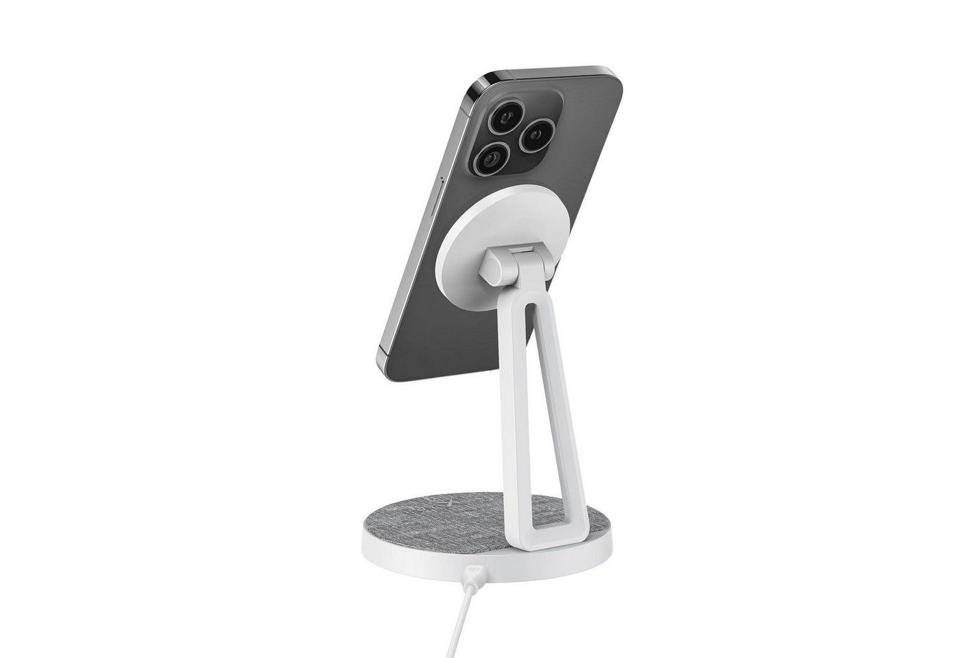 XLAYER MagFix Pro 2-in-1 Ladestation Apple Wireless Charger I Magsafe I 15W Wireless Charger – Bild 5 von 5