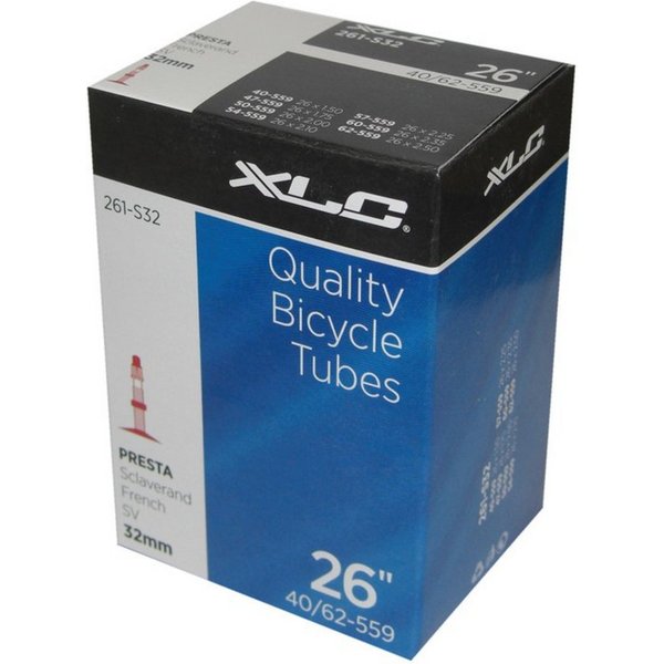XLC Fahrradschlauch 26" Schlauch, 26x1.5/2.5" (40/62-559), SV 32 mm, (1-St)