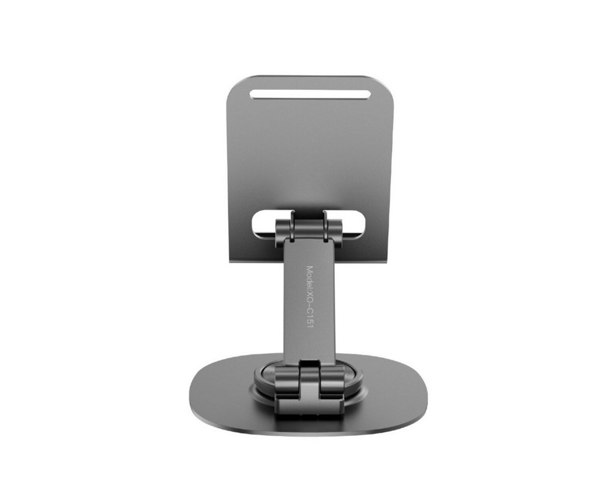 XO Smartphone-Halterung C151 Smartphone Ständer Schwarz drehbar 360 Grad und klappbar, (bis 6,9 Zoll, Einzelartikel, Einzelartikel, 360 Grad drehbare Basis mit  – Bild 5 von 5