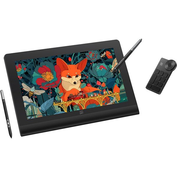 XP-PEN Artist Ultra 16 Grafiktablett (15.6", 15,6" AMOLED 4K, 16K Druck, Multi-Touch, lüfterlos mit Metallständer)