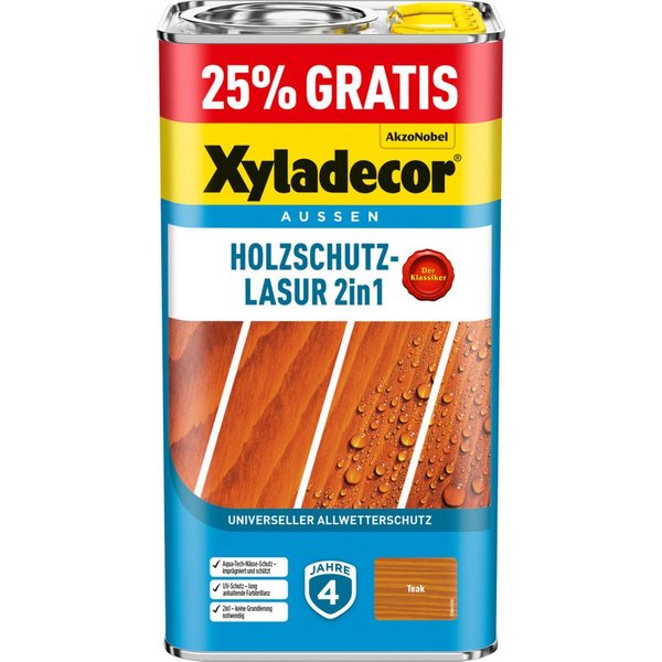 Xyladecor Holzschutzlasur 2in1