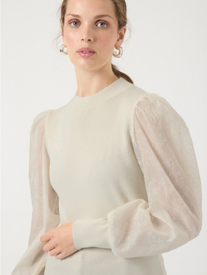 Y.A.S Rundhalspullover YASDOTME LS KNIT PULLOVER S. NOOS – Bild 2 von 5