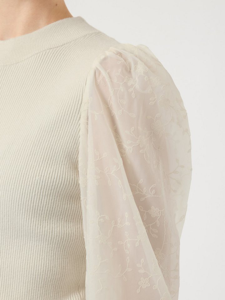 Y.A.S Rundhalspullover YASDOTME LS KNIT PULLOVER S. NOOS – Bild 3 von 5