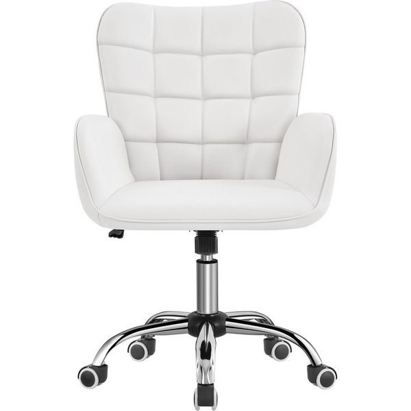 Yaheetech Drehstuhl mit Wippfunktion, Bürostuhl Ergonomischer Schreibtischstuhl höhenverstellbar
