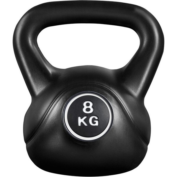 Yaheetech Kettlebell 6/8/10/12/16/20 kg, Kugelhantel Kunststoff Schwunghantel für Krafttraining