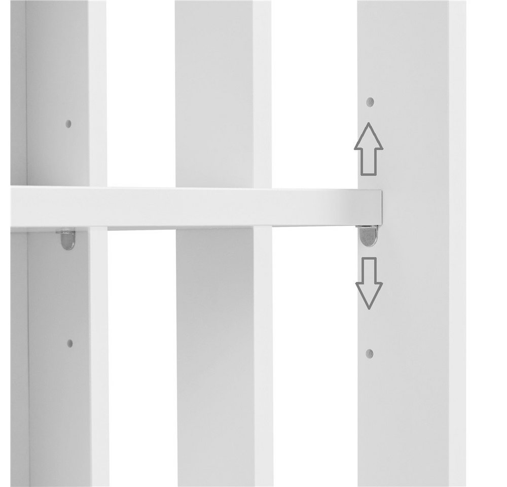 Yaheetech Kommode Küchenschrank Unterschrank, Sideboard mit Stauraum und Schiebetüren – Bild 5 von 5