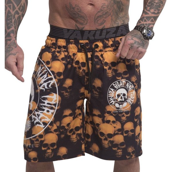 YAKUZA Badeshorts Skull Theme