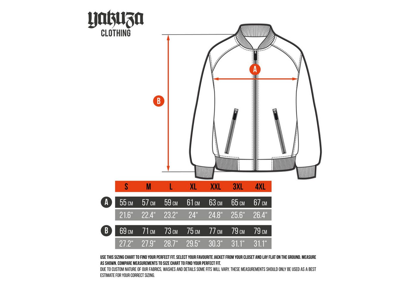 YAKUZA Bomberjacke 3RD – Bild 5 von 5