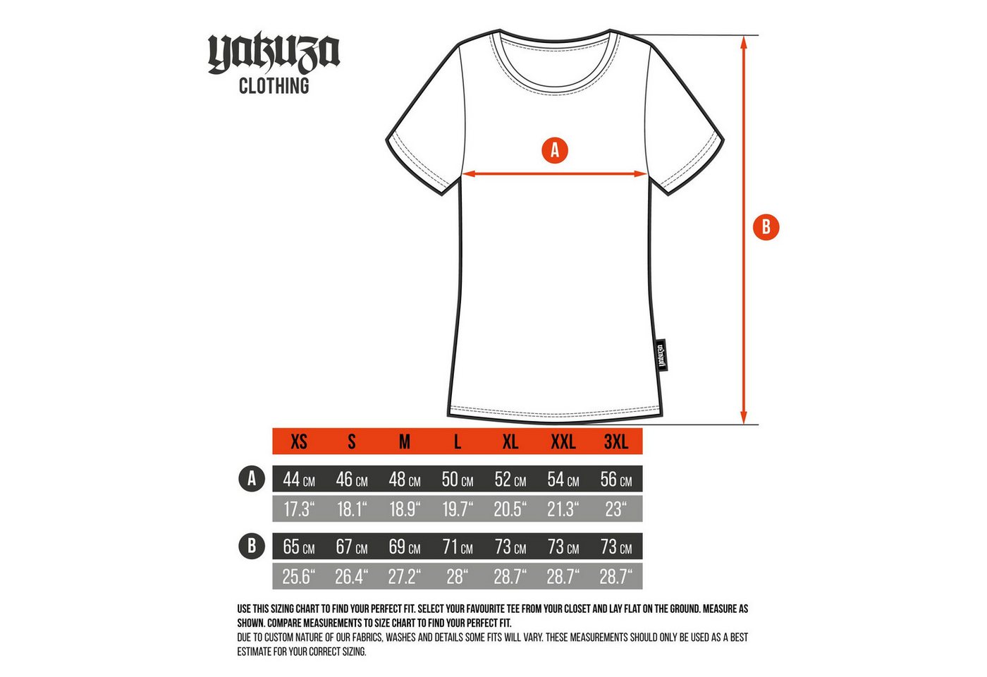 YAKUZA Rundhalsshirt Middle – Bild 5 von 5