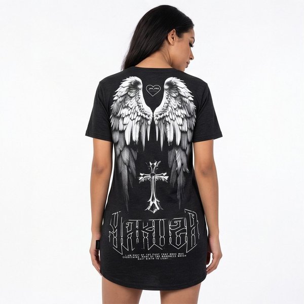 YAKUZA Shirtkleid Winged
