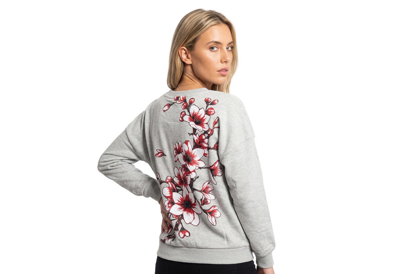 YAKUZA Sweatshirt Hanami im Oversized Look – Bild 2 von 5