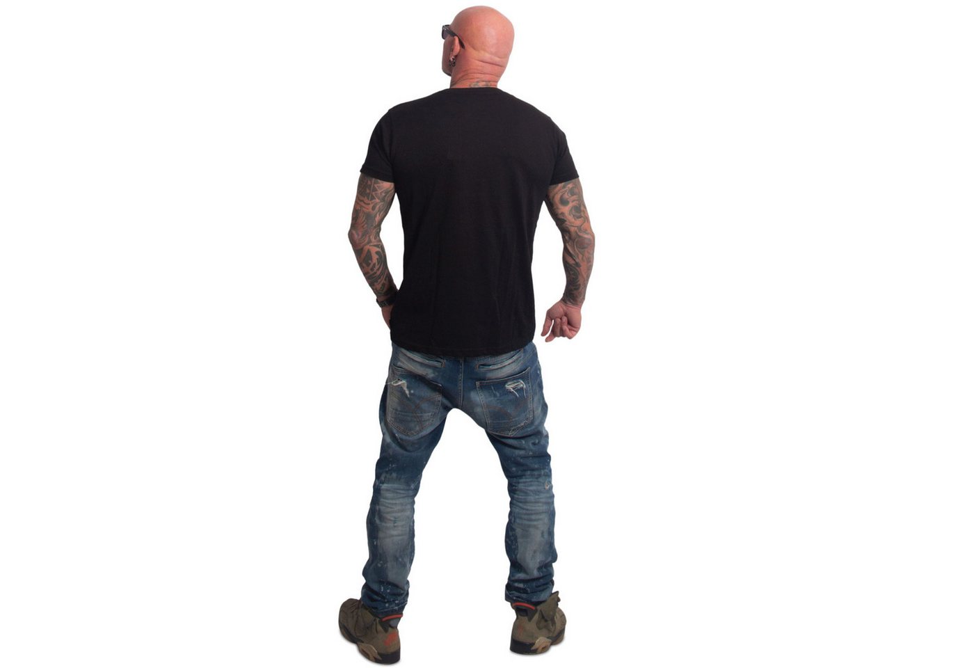 YAKUZA T-Shirt Basic Bleak – Bild 4 von 5