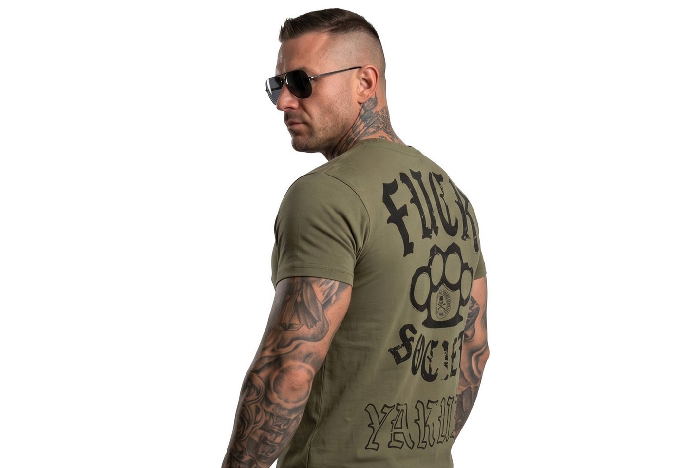 YAKUZA T-Shirt FS Knuckles – Bild 4 von 5