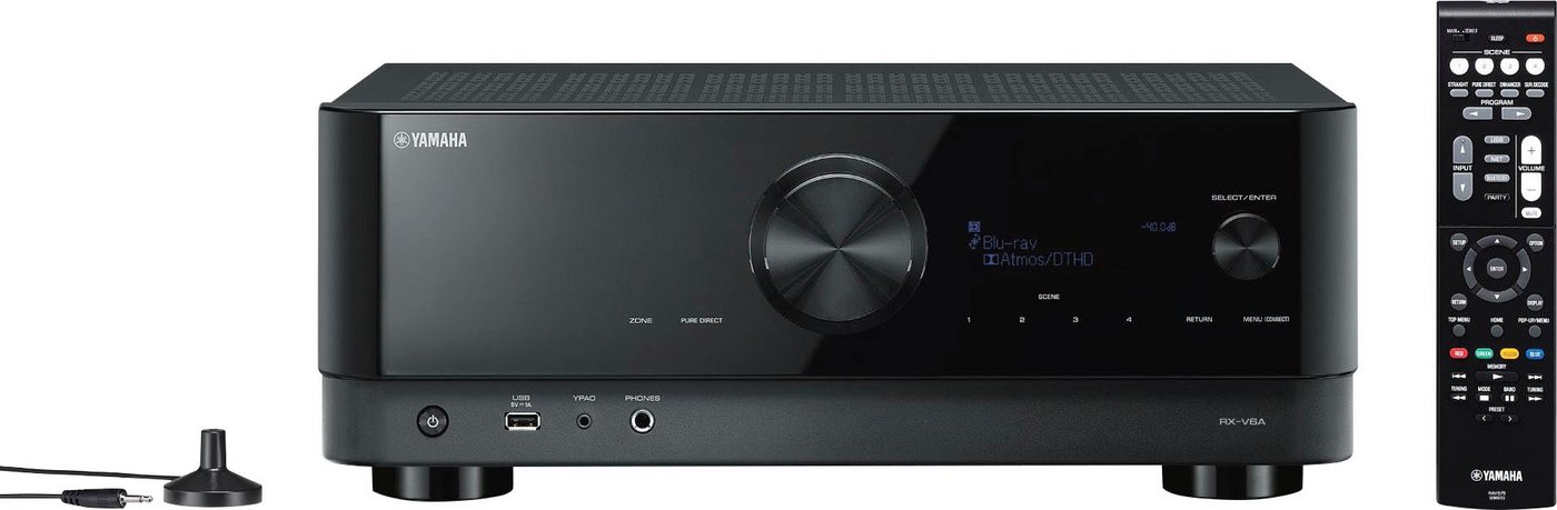 Yamaha RX-V6A AV-Receiver 7.2 (Bluetooth, LAN (Ethernet), WLAN) – Bild 4 von 5