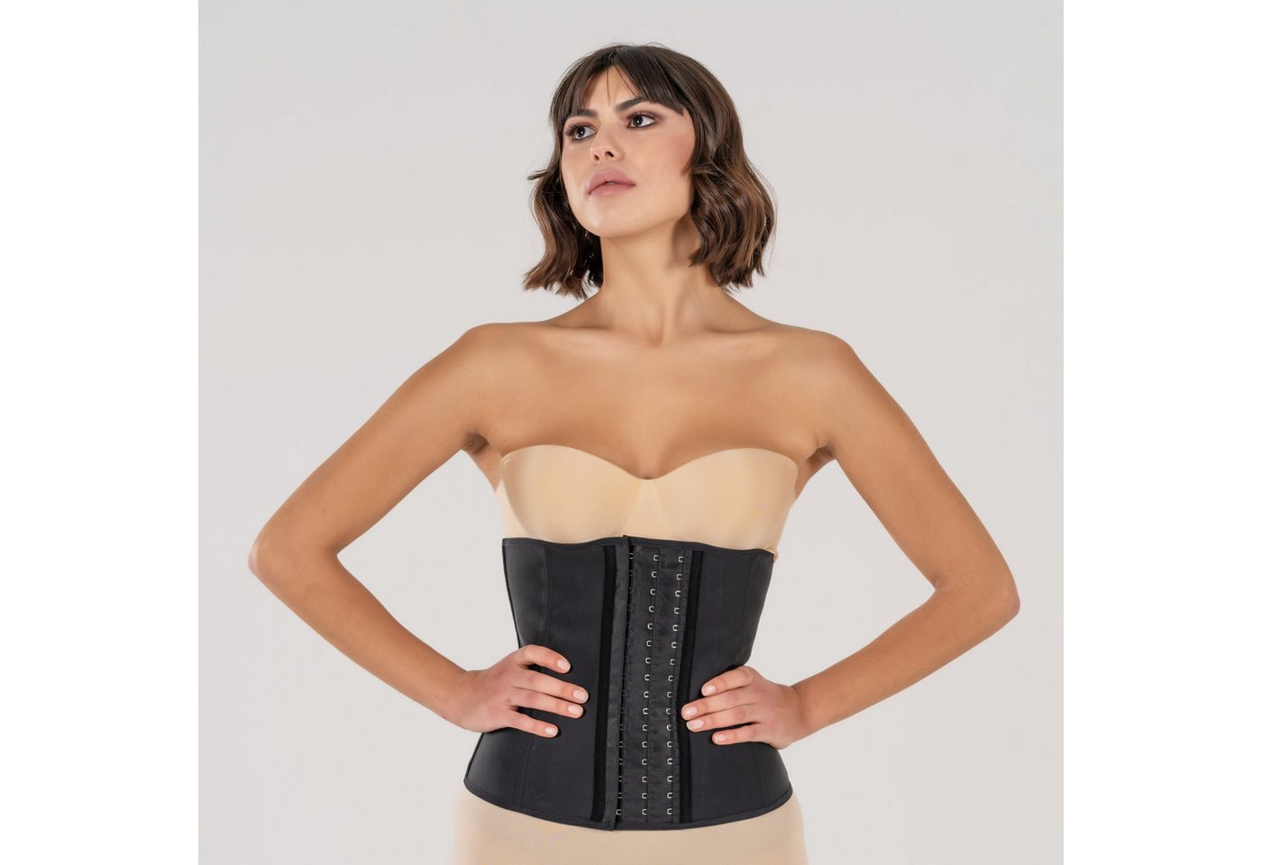 Yamuna Bauchweggürtel, Korsett Damen/Corsage Damen/Waist Trainer Damen (Durch regelmäßige Verwendung wirkt es auf die Körperbereiche Rücken, Taille und Bauch, 3 – Bild 4 von 5