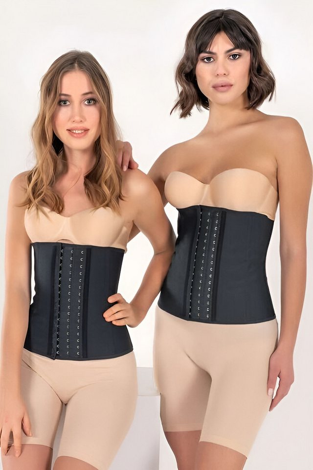 Yamuna Bauchweggürtel, Korsett Damen/Corsage Damen/Waist Trainer Damen (Durch regelmäßige Verwendung wirkt es auf die Körperbereiche Rücken, Taille und Bauch, 3 – Bild 5 von 5