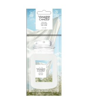 Yankee Candle Car Jar 3 Pack Clean Cotton Raumduft · 1 Stk