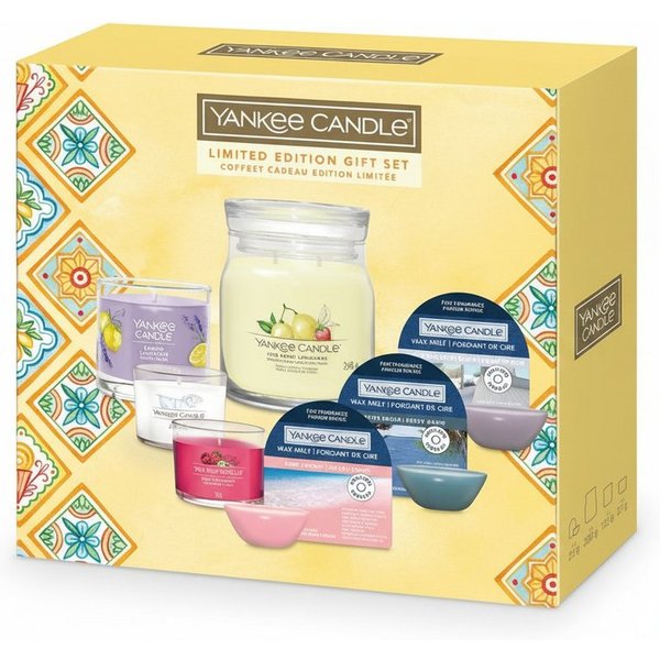 Yankee Candle Duftkerze Geschenkset mit Tumble, Signature, Votivkerzen und Melts (1-tlg)