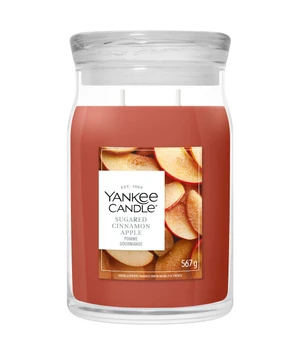 Yankee Candle Signature Grosses Glas Sugared Cinnamon Apple Duftkerze · 567 g