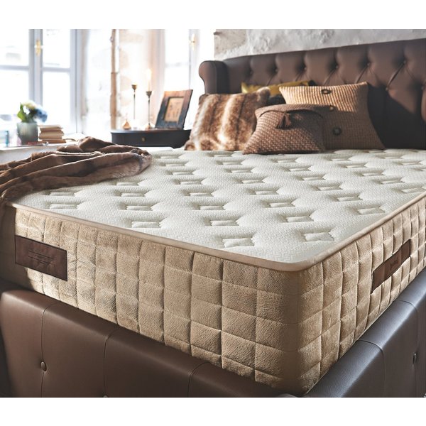 Bonnellfederkernmatratze Majestät Luxus, Boxspringmatratze 90x200, 140x200 cm & weitere Größen, Yatas Bedding, 30 cm hoch, H3, wendbar, ergonomisch, atmungsakti