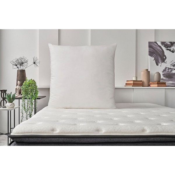 Yatas Bedding Synthetikkopfkissen Polyat, Kopfkissen 40x80 cm, Seitenschläfer, Bauchschläfer, Rückenschläfer, allergiker geeignet (Hausstauballergiker)
