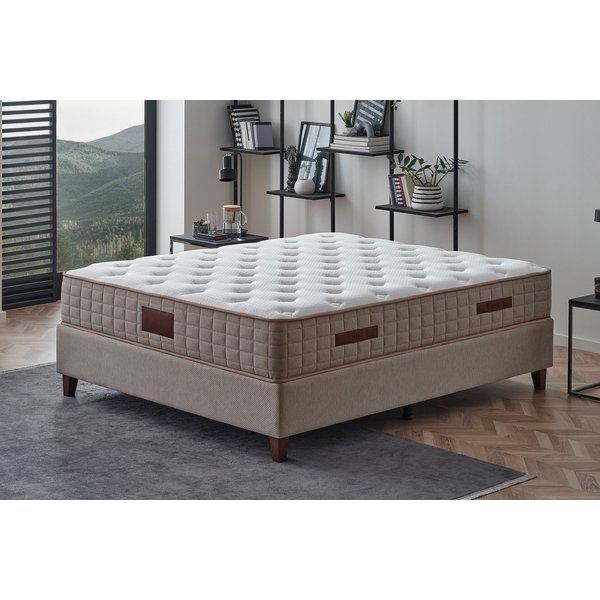 Taschenfederkernmatratze Matratze Federkernmatratze Matratze 90x200 cm atmungsaktiv, Yatas Bedding, 30 cm hoch, Majestät Premium Rückentlastung, ergonomisch, Ta