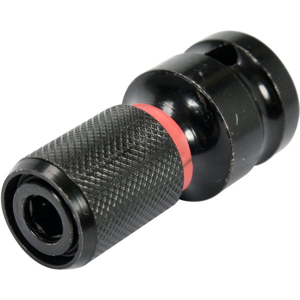 Yato Bit-Set Schlagfester Adapter 1/2" auf 1/4" HEX, Schlagfester Adapter 1/2" auf 1/4" HEX, 1-St., Schlagfester Adapter 1/2" auf 1/4" HEX