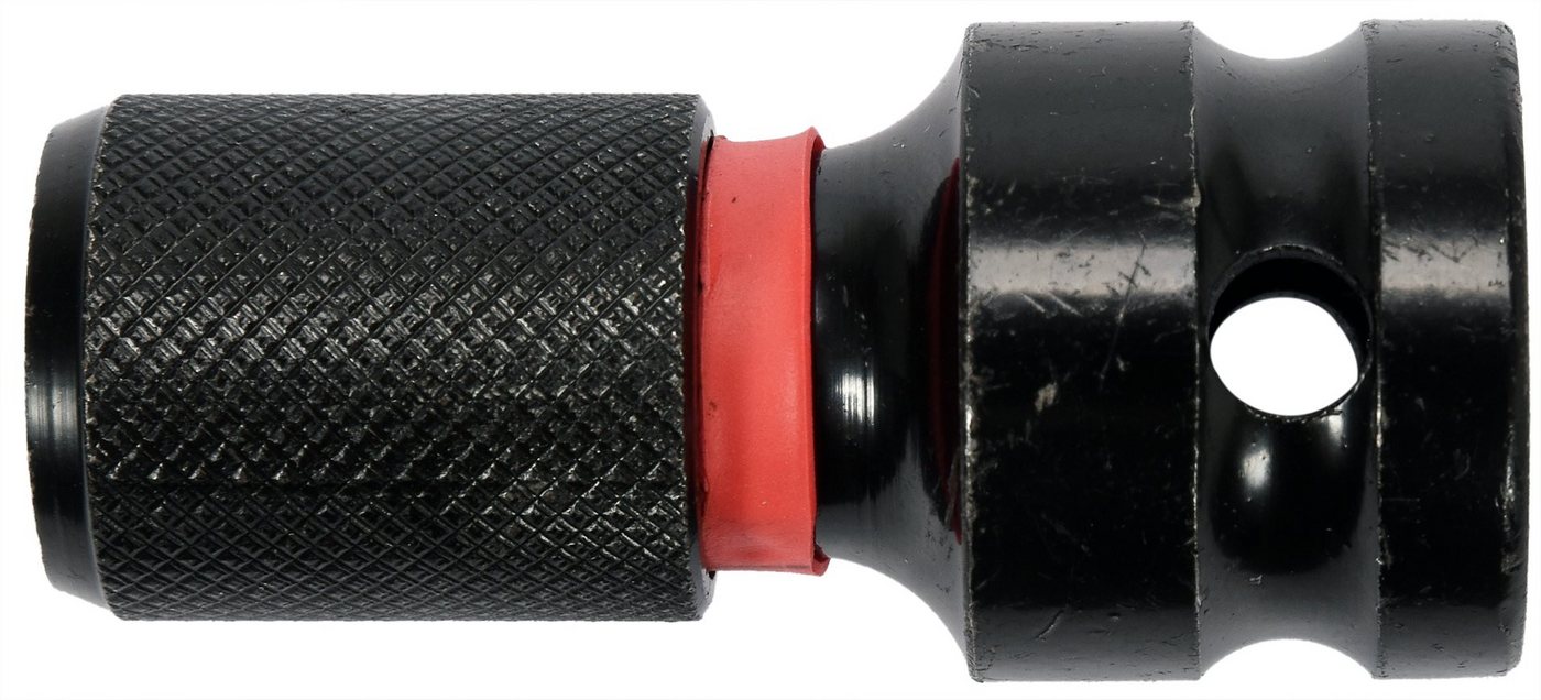 Yato Bit-Set Schlagfester Adapter 1/2" auf 1/4" HEX, Schlagfester Adapter 1/2" auf 1/4" HEX, 1-St., Schlagfester Adapter 1/2" auf 1/4" HEX – Bild 2 von 3