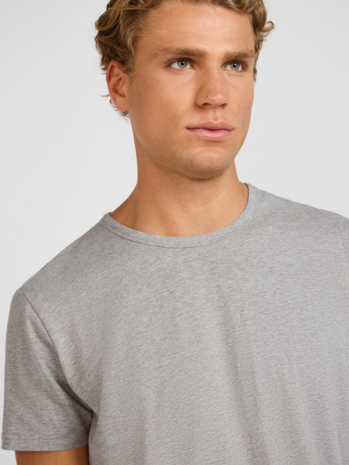 Yazubi T-Shirt Set Herren Basic Regular Fit 5er-Pack (Packung, 5-tlg., 5er-Pack) Baumwolle mit Stretch, Rundhals, Kurzarm, Unterziehshirt, weich – Bild 4 von 5