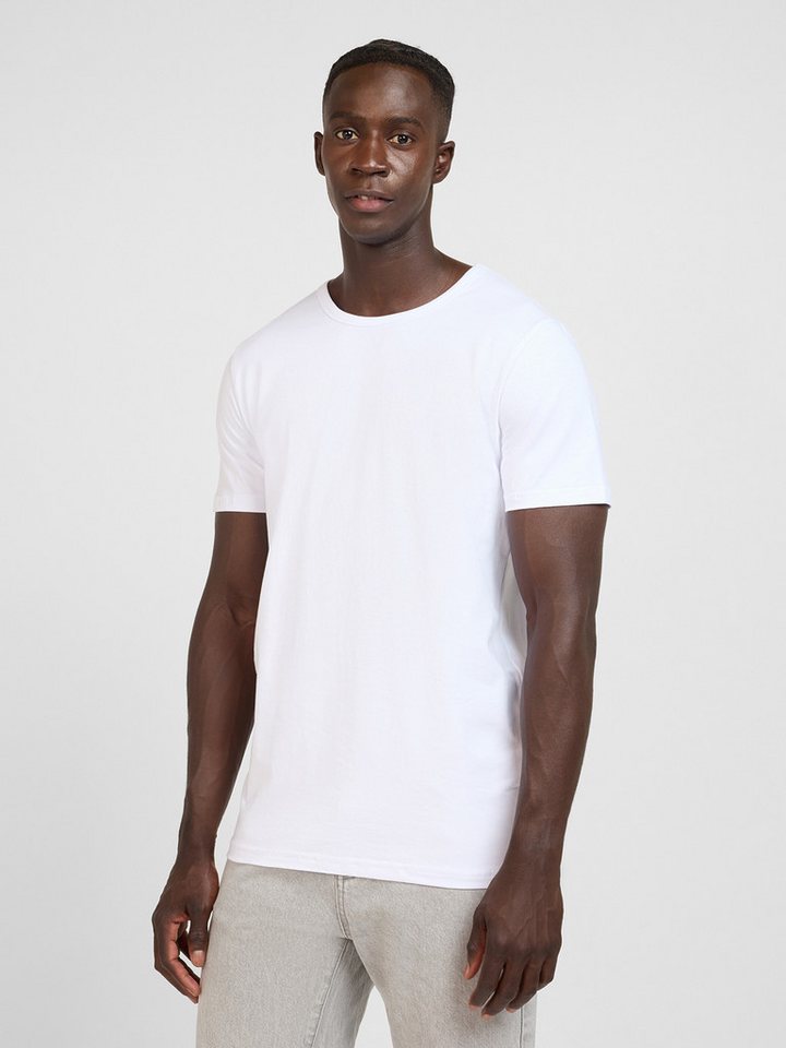Yazubi T-Shirt Set Herren Basic Regular Fit 5er-Pack (Packung, 5-tlg., 5er-Pack) Baumwolle mit Stretch, Rundhals, Kurzarm, Unterziehshirt, weich – Bild 2 von 5