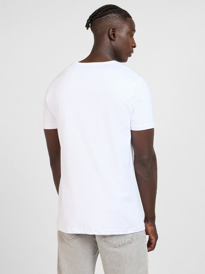 Yazubi T-Shirt Set Herren Basic Regular Fit 5er-Pack (Packung, 5-tlg., 5er-Pack) Baumwolle mit Stretch, Rundhals, Kurzarm, Unterziehshirt, weich – Bild 3 von 5