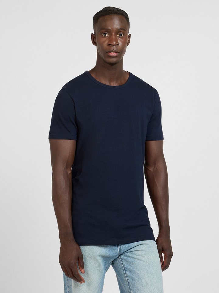 Yazubi T-Shirt Set Herren Basic Regular Fit 5er-Pack (Packung, 5-tlg., 5er-Pack) Baumwolle mit Stretch, Rundhals, Kurzarm, Unterziehshirt, weich – Bild 2 von 5