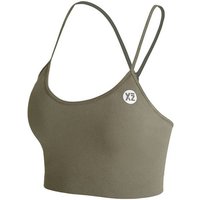 YEAZ Damen Shirt CHARM, Größe S in Braun